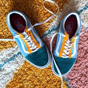 Adorable Color Blocked Vans